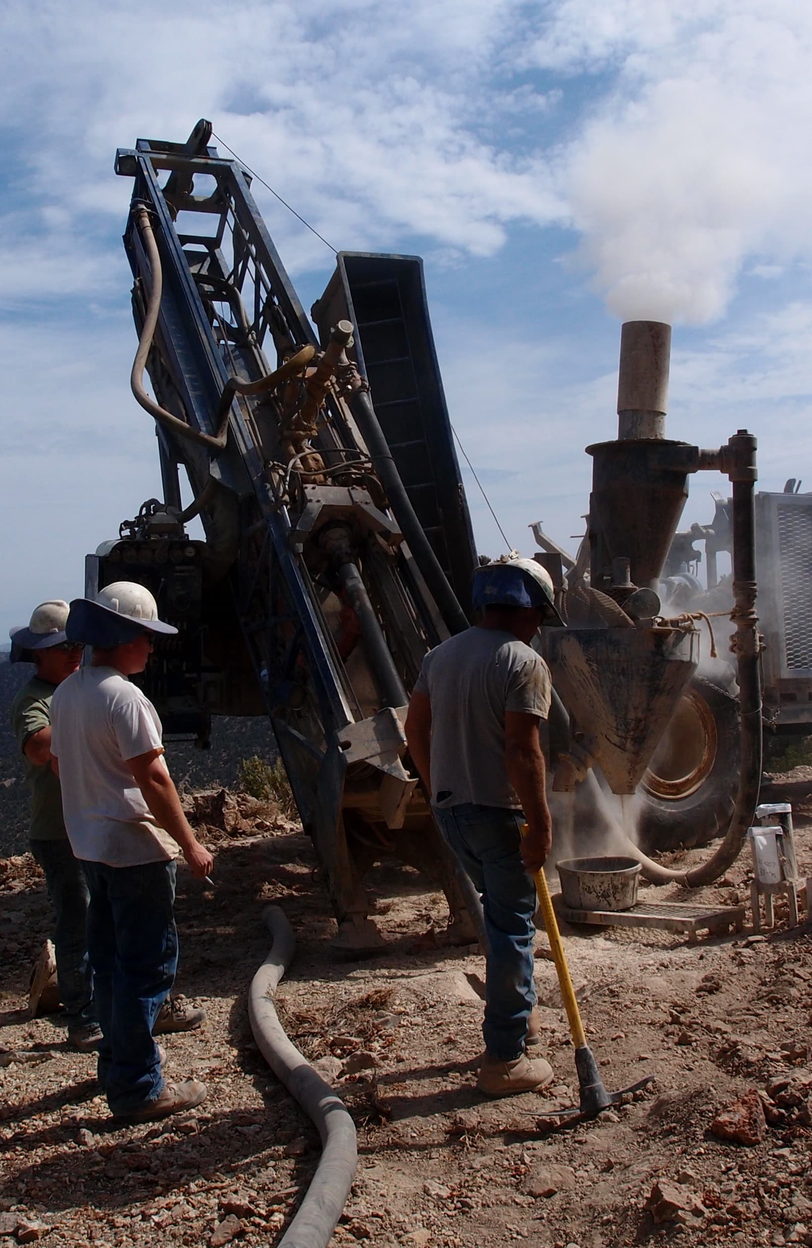Drilling operations at Longstreet