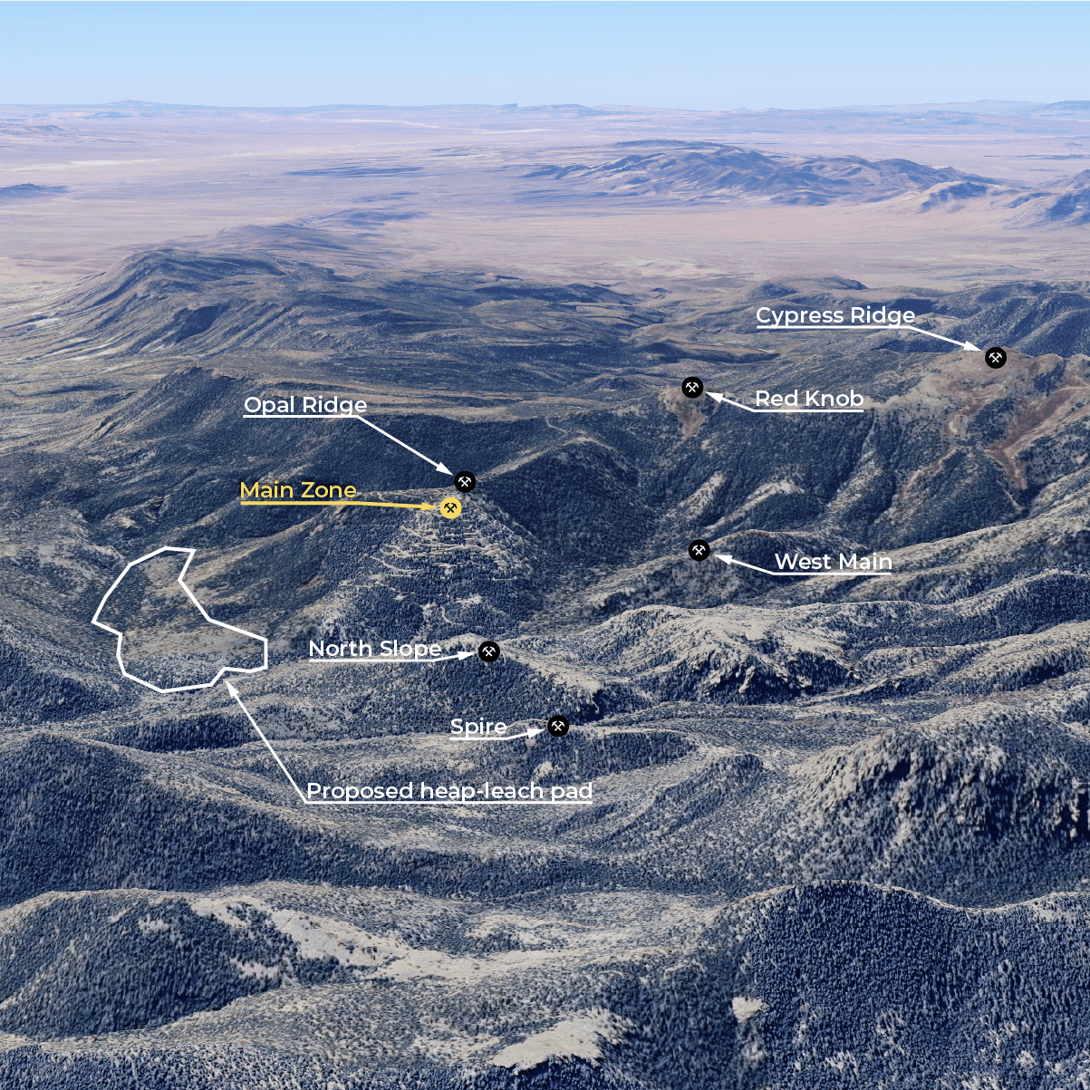 Longstreet Project Map